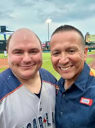Ran into my Special Olympics athlete buddy Tank Schottle at the Space  Cowboys game last night. Always good to see you Tank. Stay Relentless! 🤘🏼
