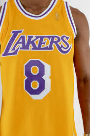 This los angeles lakers kobe bryant yellow old english faded jersey is just what you want. Kobe Bryant 96 97 Authentic Hwc Rookie Jersey Stateside Sports