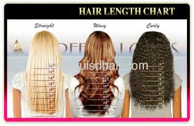 Human Hair Weave Length Chart Lajoshrich Com