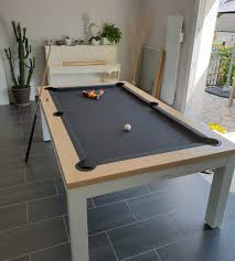 Billard table, table à manger transformable en billard. Table De Billard Moderne Personnalisable Neo Billards Breton