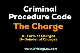 Chapter Xvii Section 211 To 224 Of Crpc The Charge Criminal Procedure Criminal Chapter