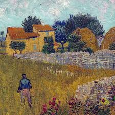 Farmhouse In Provence Detail Vincent Van Gogh Dipinti Impressionisti Vincent Van Gogh Van Gogh