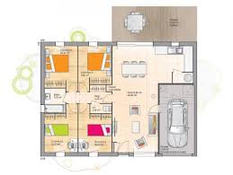 Plan De Maison Open Sud Pp Gi Acces Nord 94 So Chic Maison France Confort Plan Maison Maison
