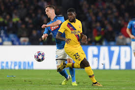 Samuel umtiti ретвитнул(а) david perrotin. Barcelona Defender Samuel Umtiti Garners Interest From Napoli