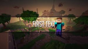 Also known as auto creative. Gaming Youtube Banner Minecraft Novocom Top