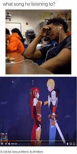 What Song He Listening To Rwby Know Your Meme