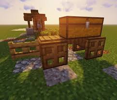 Minecraft Medieval Cart Design Minecraft Medieval Minecraft Architecture Minecraft Decorations