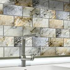 6 X 3 Glass Peel And Stick Subway Tile Kitchen Backsplash Peel And Stick Adhesive Backsplash Stick On Tiles