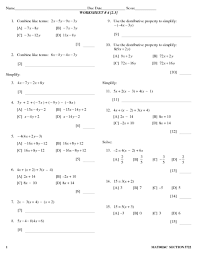As spidro's adopted owner, it's your responsibility to feed him so that he grows use the commutative property, distributive property, and the other properties of addition and multiplication to put expressions in simplest (and tastiest) form. Worksheet 4 Simplify Algebraic Expressions With Two Variables Lesson Plan For 9th 10th Grade Lesson Planet