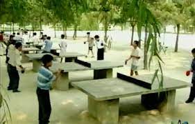 10 years warranty on outdoor table tennis tables! Concrete Table Tennis Tables Perfect For Outdoor Ping Pong