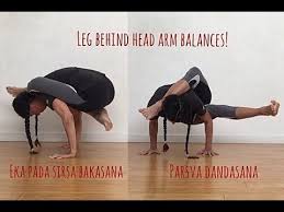 Leg Behind Head Arm Balances Eka Pada Sirsa Bakasana Parsva Dandasana Shana Meyerson Yogathletica Youtube Arm Balance Poses Arm Balances Yoga Videos