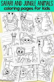 The jungle is too far to visit, but your child can explore it using their imagination and our jungle coloring pages. Safari And Jungle Animals Coloring Pages For Kids Animals Coloring Pages For Kids Zoo Animal Coloring Pages Jungle Coloring Pages
