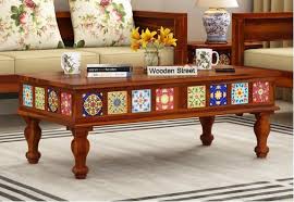 The italian designer bronze glass storage coffee table with hidden drawers is a true statement for any setting. Coffee Center Table Online Buy Latest Designer Coffee Table At Low Prices Wooden Street