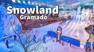 A neve dos filmes, aquela espessa, de fazer boneco de neve, não é nada comum no inverno de gramado. Snowland Gramado Parque De Neve Artificial Youtube