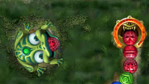 Las bolas de colores se apelotonan. Zuma S Revenge Msn Games Free Online Games