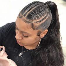 Nique S Beauty Makeup And Fashion In One Place Hair Ponytail Styles Braided Ponytail Hairstyles Natural Hair Styles