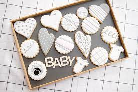 Cookie decorating step by step. Baby Shower Sugar Cookies Little Beau Sheep The Sweet Nerd