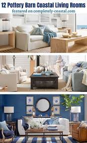 Coastal Nautical Living Room Design Decor Ideas From Pottery Barn Living Room Design Decor Coastal Living Rooms Living Room Decor Neutral