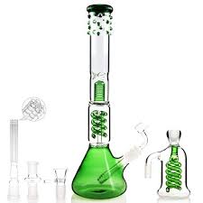 Die beliebte bong mit hanfblatt logo mit eisfach, kickloch, shillum und schwerem, stabilem standfuß. Uuysu Bong Glass Big 40cm Belly Bong 14 5mm Adapter Waterpipe Precooler 14 5 Diffuser Accessories Chillum Oil Oil Percolator With Precooler Dab Cut Glass Bong Pink Without Kickloch Colored Green C Buy Online