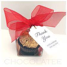 No one should feel pinges of guilt at your wedding when they decide to throw out your useless wedding favor. 10 Ferrero Rocher Cube Wedding Favours May Be Personalised Wf036 On Etsy 9 99 Wedding Tea Bag Favors Wedding Favors Wedding Gift Favors