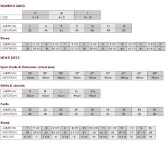 Salvatore Ferragamo Size Guide