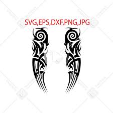 Tattoo Svg Tribal Tattoo Designs Tribal Sleeve Tattoo Stencil Svg Tattoo Svg Files For Cricut In 2020 Tribal Tattoos Tribal Tattoo Designs Tribal Sleeve Tattoos