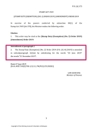 The bill proposes to amend article 1(2). Update Message Hoc Stamp Duty Chamine Property Johor Facebook