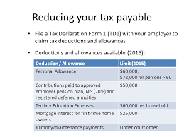 Follow the link below for tax rates and information on how your taxes are calculated. How To Fill Out A Td1 Form Trinidad