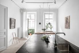 The white and clean appearance is created by a combination of the perfect minimalist setting, natural. Minimalist Swedish Apartment Chalmersgatan 16 Gothenburg Interior Design Design Visual