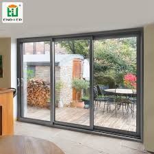 Only one side opens at a time. Factory Price Gray Aluminium Triple Track Triple Glass Glazed Sliding Door Buy Triple Sliding Door Office Glass Triple Sliding Door Triple Sliding Door Product On Alibaba Com