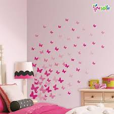 الوان غرف نوم اطفال جديدة دهانات غرف اطفال حديثة بالعربي نتعلم Butterfly Wall Decals Girls Room Decals Butterfly Wall