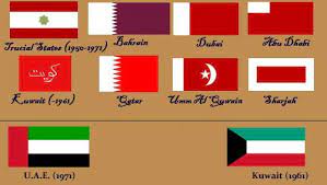 The five white triangles symbolize the five pillars of islam. Rasha Al Ebrahim On Twitter Sultanalqassemi However Bahrain And Qatar Flags Are Replaced One With The Other Our Flag Is Red And White