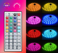 Minger Led Strip Lights 16 4ft Rgb Led Light Strip 5050 Led Tape Ligh Kay N Company
