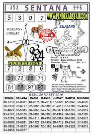 Syair Togel Hongkong Hari Ini 20 Maret 2019