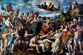 The Triumph Of Bacchus And Ariadne By Benvenuto Tisi 1540 Italian Renaissance Art Bacchus Renaissance Art