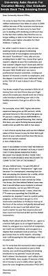 Angry Graduate Just Wrote This Letter To His University It S Hard Not To Agree With Him Letters To Him Asking For Donations Super Quotes