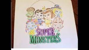 Here you have coloring pages of all super. Super Monsters Netflix Coloring Video Watch The Super Monsters Toys From Netflix Get Colored Youtube