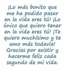 Resultado De Imagen Para Eres El Amor De Mi Vida Frases Love Frases De Amor Mensajes De Amor