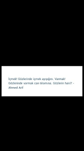 Icmek Gozlerinde Icmek Ayisigini Ahmed Arif Gozler Siir