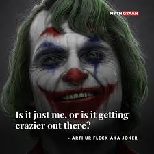 The movie, which currently is the most popular production on imdb, has received mixed reactions from critics. 39 Joker Quotes 2019 Showing Reality Of This Ruthless World