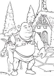 Shrek Coloring Pages Coloring Pages To Print Disney Coloring Pages Coloring Books Cartoon Coloring Pages