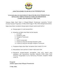 Job vacancies 2021 at penang regional development authority (perda). Tatacara Jabatan Agama Islam Wilayah Persekutuan Jawi Facebook
