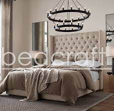 We did not find results for: Canterbury Linen Wingback Bed Tall Winged Headboard Deep Chesterfield Buttons Ebay
