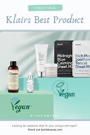 Klairs Best Products Korean Vegan Cosmetic Vegan Cosmetics Skin Types Beauty Blog