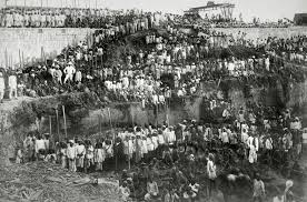 Construction of Victoria Dock ...