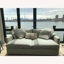 #cratestyle find more for the fam: Crate Barrel Lounge Ii Grey Sofa Aptdeco