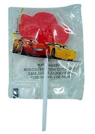 Disney Pixar Cars 3 Lightning McQueen Lollipops, 10 Count Bag