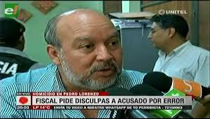 Fiscal pide disculpas al hombre acusado de asesinato por error