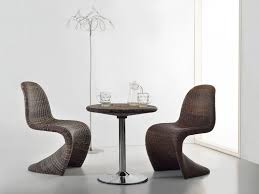 The Rattan Panton Chair Verner Panton The Side Chair Furniture Table Furniture Panton Chair
