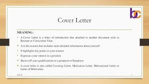 Learn more about cover letter What Is Cover Letter Means Know It Info